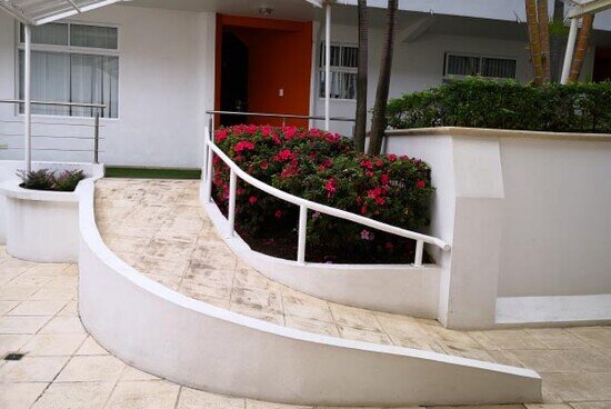 Photo of the wheelchair ramp